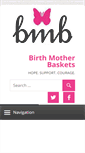 Mobile Screenshot of birthmotherbaskets.org